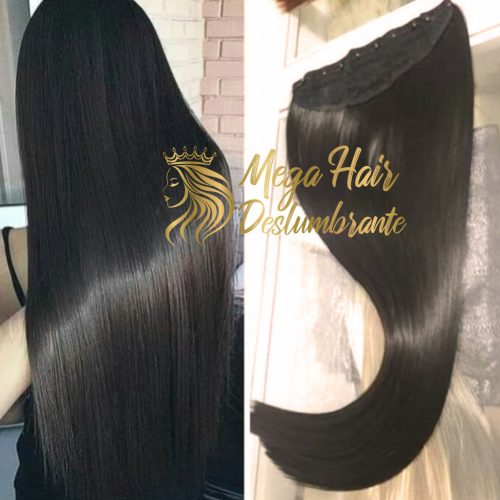 Tic Tac Liso Castanho Escuro (quase preto) - Fibra Tradicional