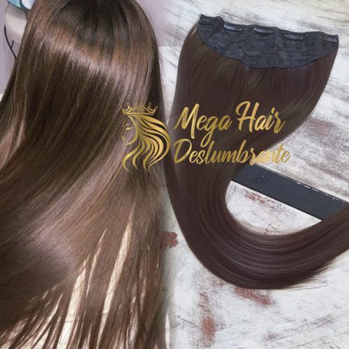 Tic Tac Liso Castanho Claro - Fibra Tradicional