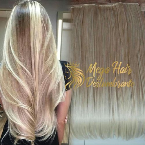 Tic Tac Liso Loiro Médio Californiana - Fibra Tradicional